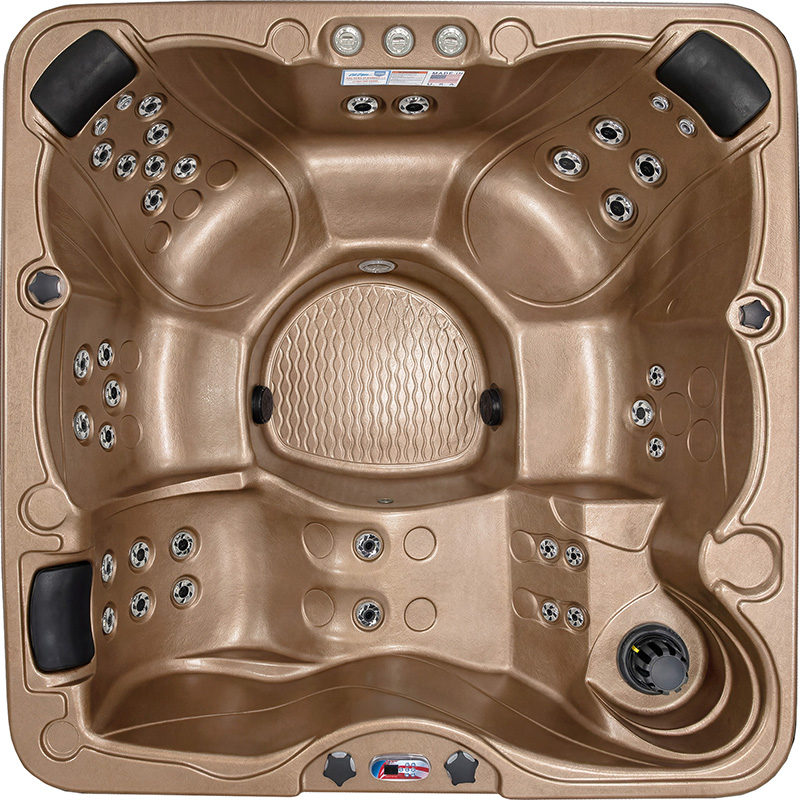 6-Person 40-Jet Premium Acrylic Lounger Spa Standard Hot Tub with Ozonator and 5.5kW Heater