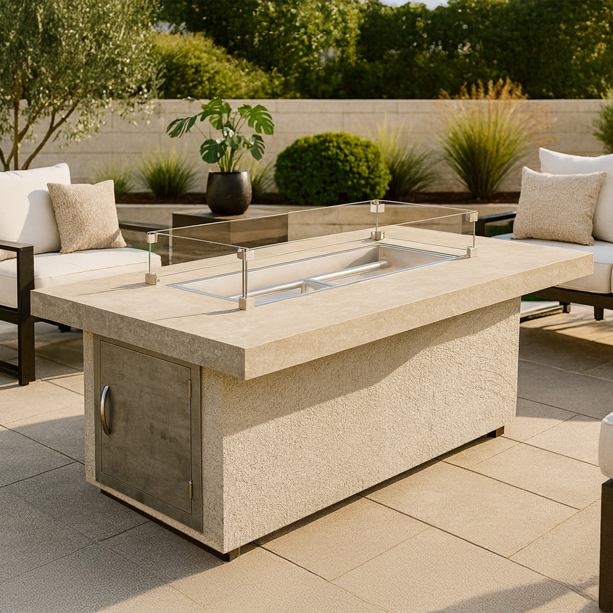 Phoenix – Modern Outdoor Gas Fire Pit