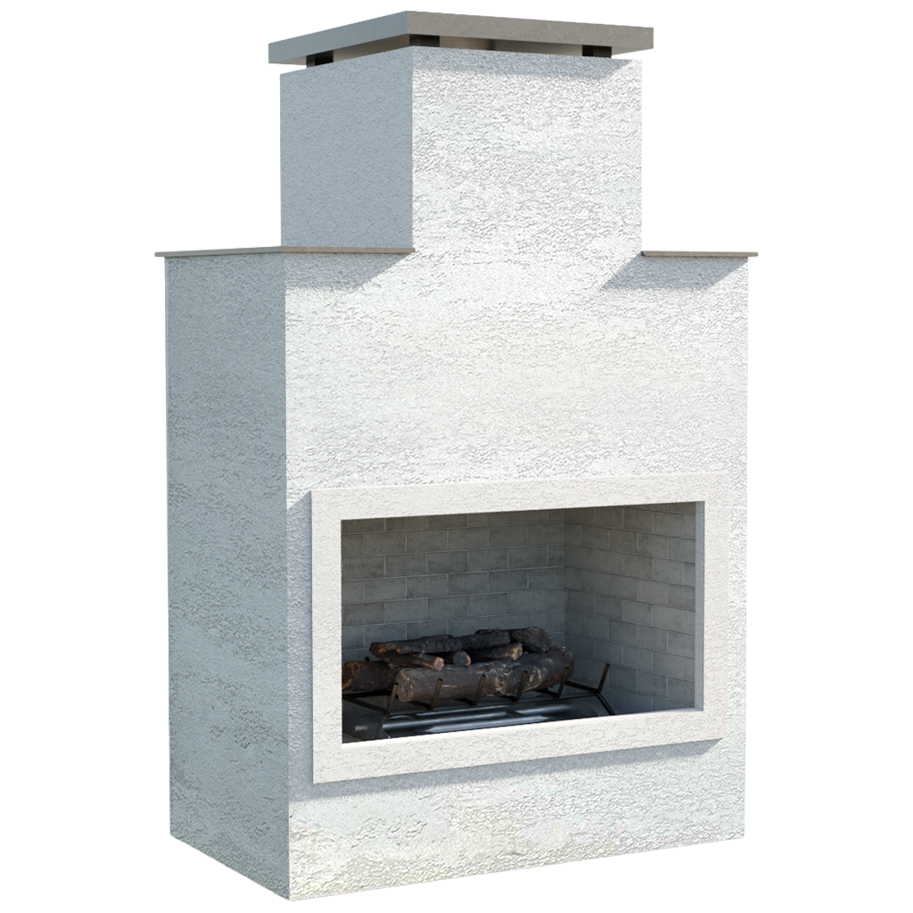 INDIO - Contemporary Outdoor Gas Fireplace